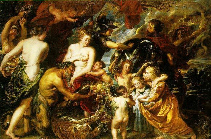Peter Paul Rubens Allegory on the Blessings of Peace oil painting image